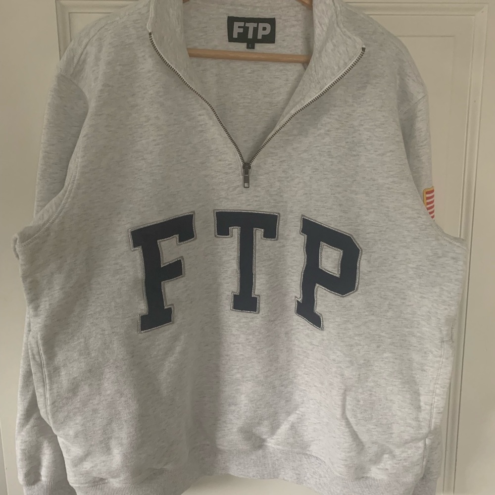 FTP quarter zip sweater